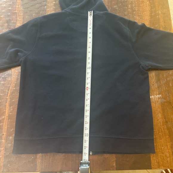 Brooks Brothers Dark Blue Zip-Up Hoodie - Picture 11 of 14